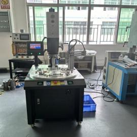 Rotary Stage Ultrasonic Welding System with Unloading Unit
