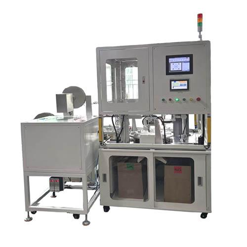 Fully Automatic Felt Die Cutting & Ultrasonic Welding System