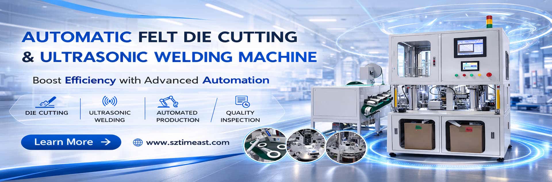 Automatic Felt Die Cutting & Ultrasonic Welding Machine: Boost Efficiency with Advanced Automation