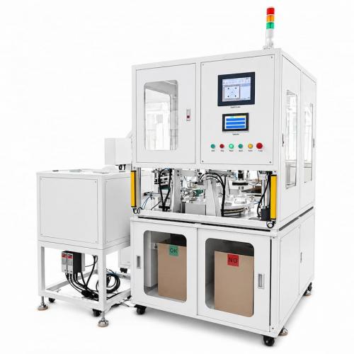 Automatic Ultrasonic Welding Line for Felt and Plastic Assembly