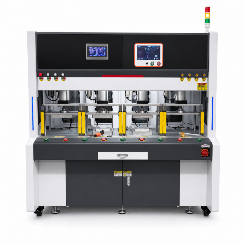 4-Station Air Leak Testing Machine