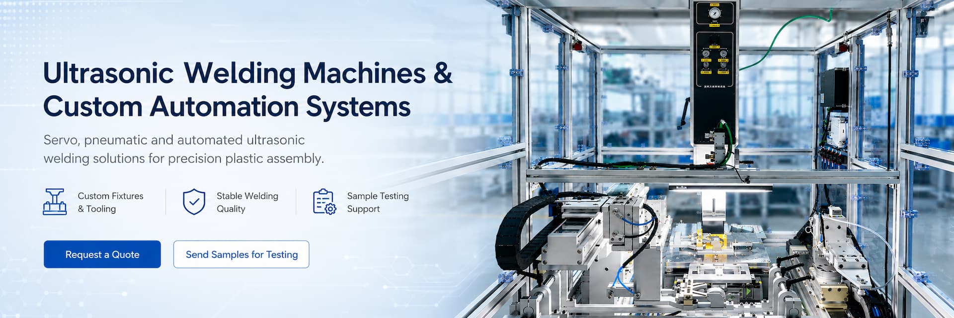 Custom Ultrasonic Welding Machines & Automation Solutions | TIMEAST