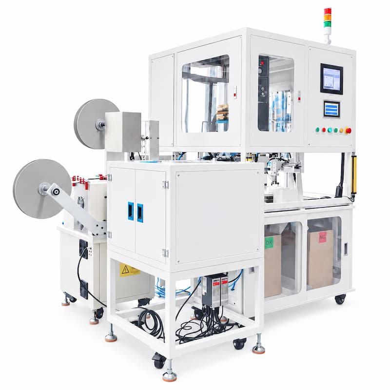 Automatic Felt Die-Cutting & End Cap Ultrasonic Welding Line