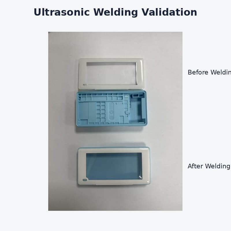ultrasonic welding sample validation before buying equipment
