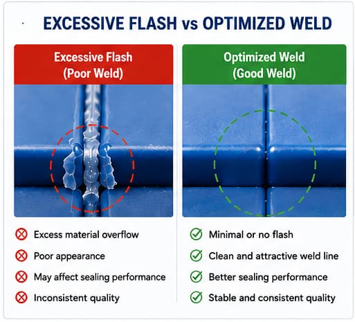 excessive flash vs optimized ultrasonic weld.jpg