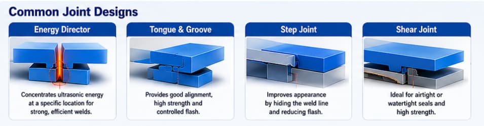 Plastics Suitable for Ultrasonic Welding Plastic materials suitable for ultrasonic welding