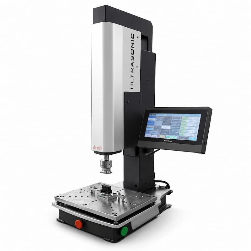 35kHz servo ultrasonic welding machine for white automotive plastic parts without black marks